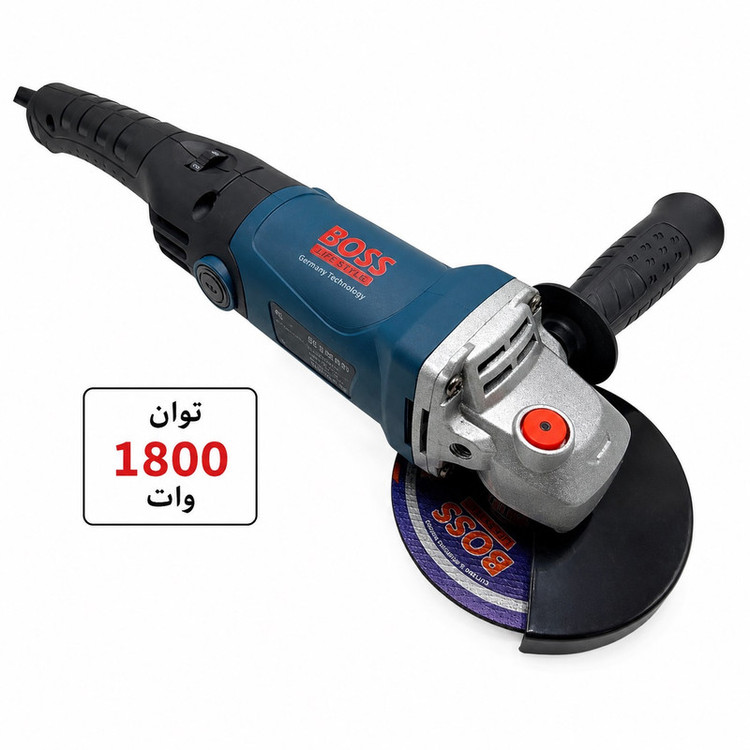 مینی فرز صنعتی دیمر دار 115میلی متری 1800وات باس مدل BS_801