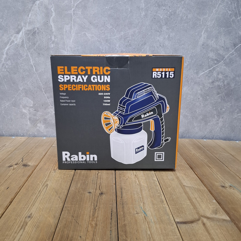 پیستوله رنگ پاش برقی صنعتی رابین مدل 100W کد R5115