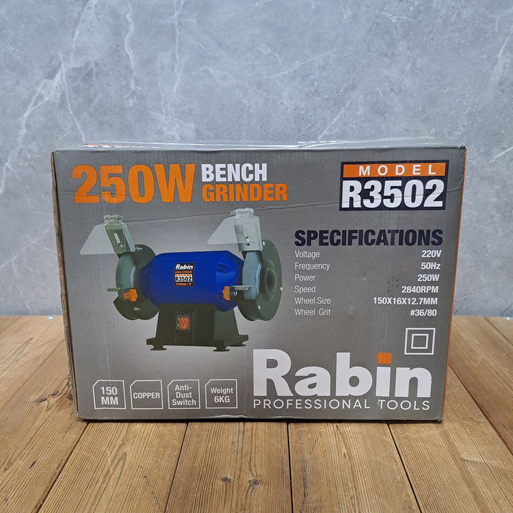 سنگ رو میزی صنعتی رابین مدل 250W