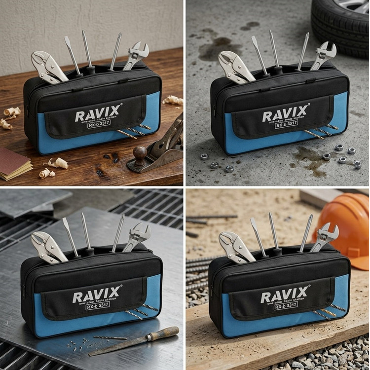 کیف ابزار راویکس مدل RX _ 3317 سایز 35 سانتی متر