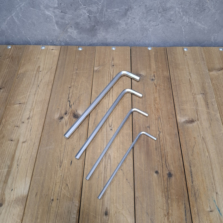 آچار آلن ستاره ای یلو مدل 9PCS مجموعه 9 عددی
