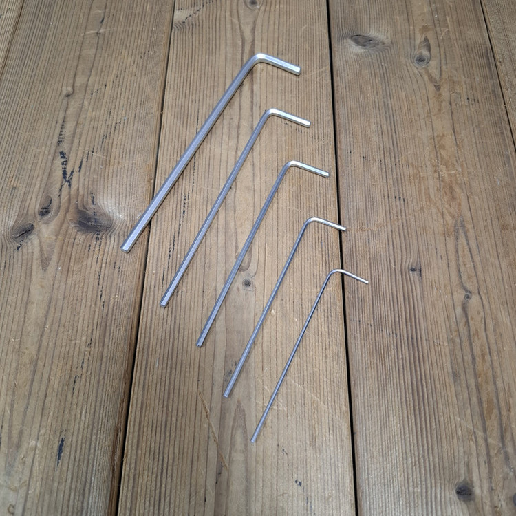 آچار آلن ستاره ای یلو مدل 9PCS مجموعه 9 عددی