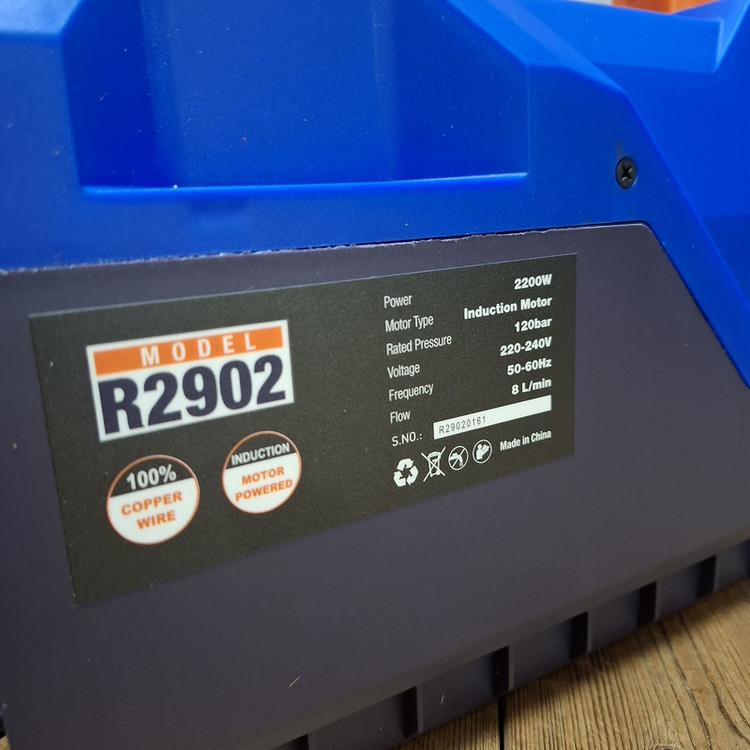 کارواش دینامی صنعتی 120 بار 2200 وات رابین مدل 2200W کد 2902