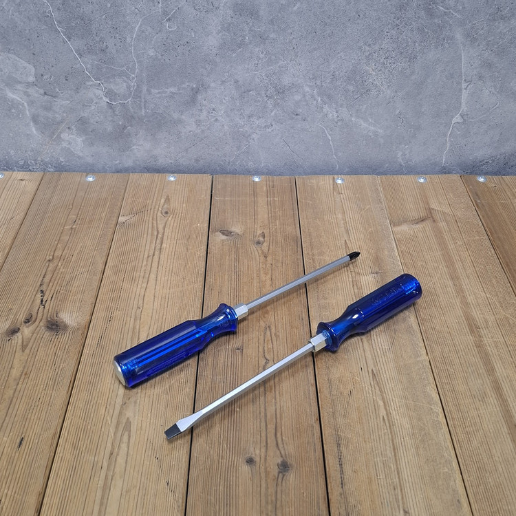 پیچ گوشتی ضربه خور دو سو چهارسو مدریک مدل 2PCS مجموعه دو عددی