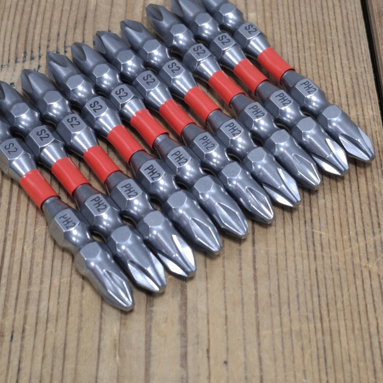 سری پیچ گوشتی دو سر چهار سو پلاتینیوم مدل PH2 بسته 11 عددی