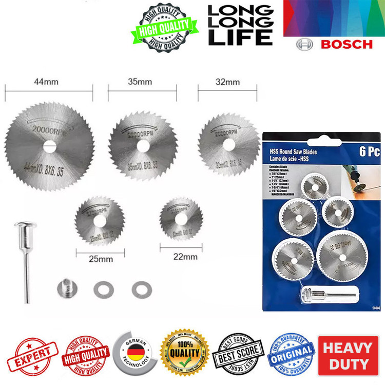 صفحه برش دریلی مدل 22 6 P مجموعه 6 عددی