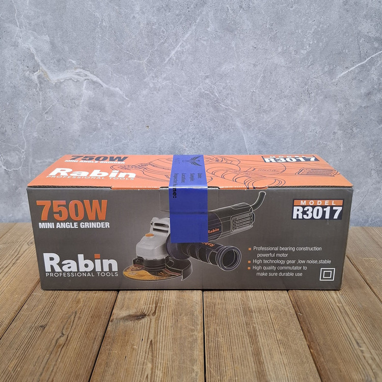 مینی فرز صنعتی رابین 115 میلی متری 750 وات رابین مدل 750W کد 3017
