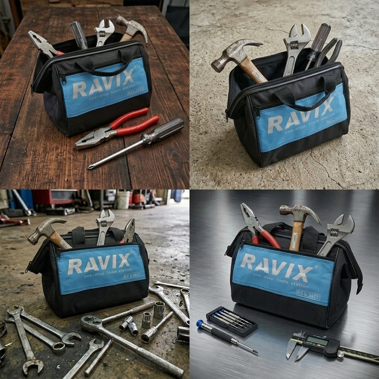 کیف ابزار راویکس مدل RX _ 3417 سایز 35 سانتی متر
