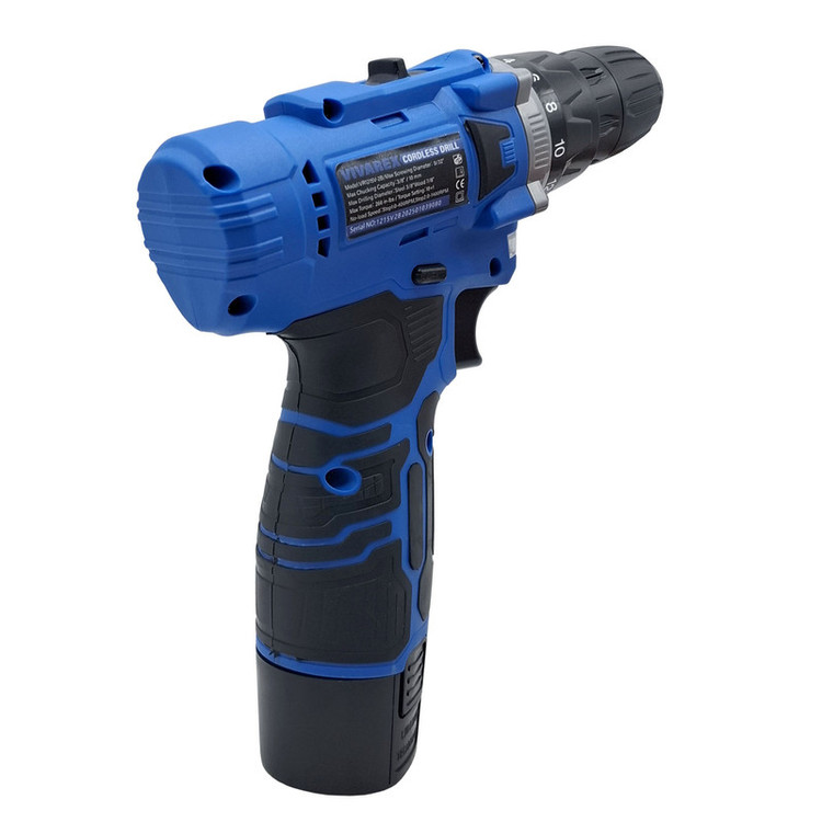 دریل پیچ گوشتی شارژی صنعتی 10 میلی متری 12 ولت ویوارکس مدل VR1215V_ 2B کد 16