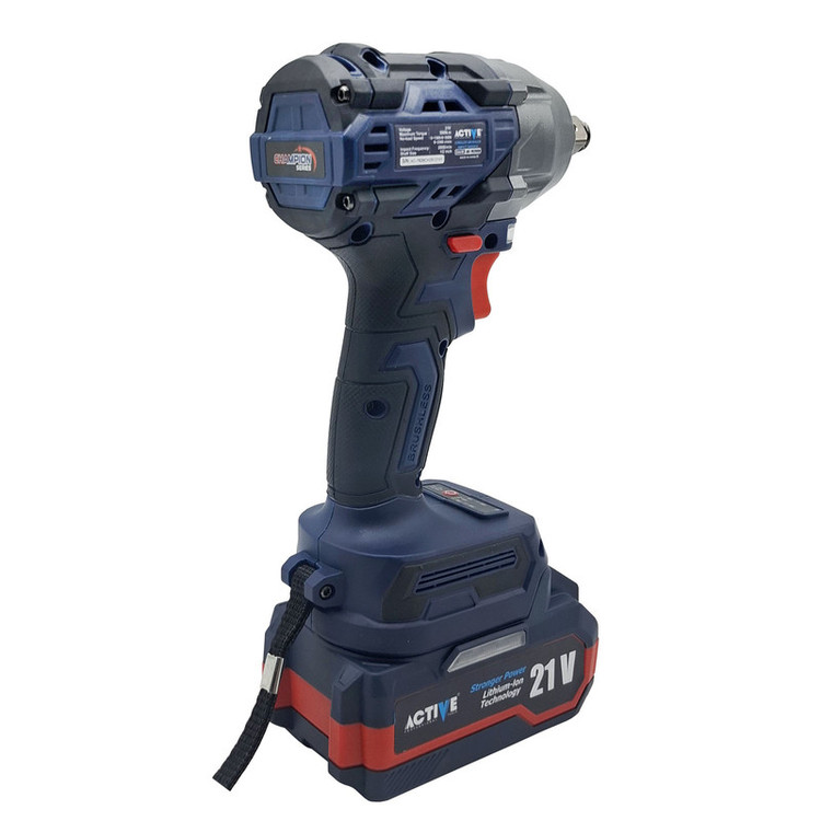 آچار بکس شارژی صنعتی 500 نیوتن تک باتری اکتیو مدل AC_7826CH درایو 1/2 اینچ