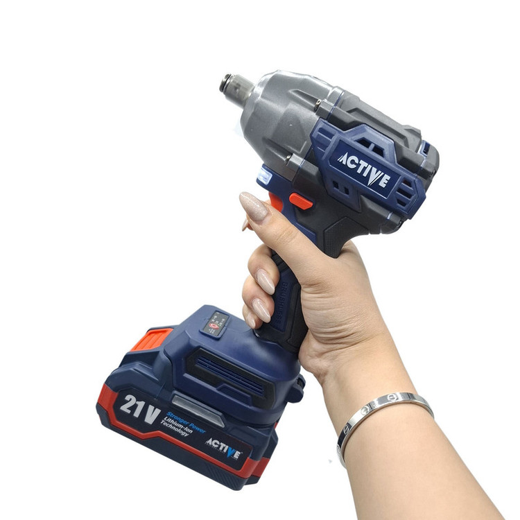 آچار بکس شارژی صنعتی 300 نیوتن دو باتری اکتیو مدل AC_7823CH درایو 1/2 اینچ