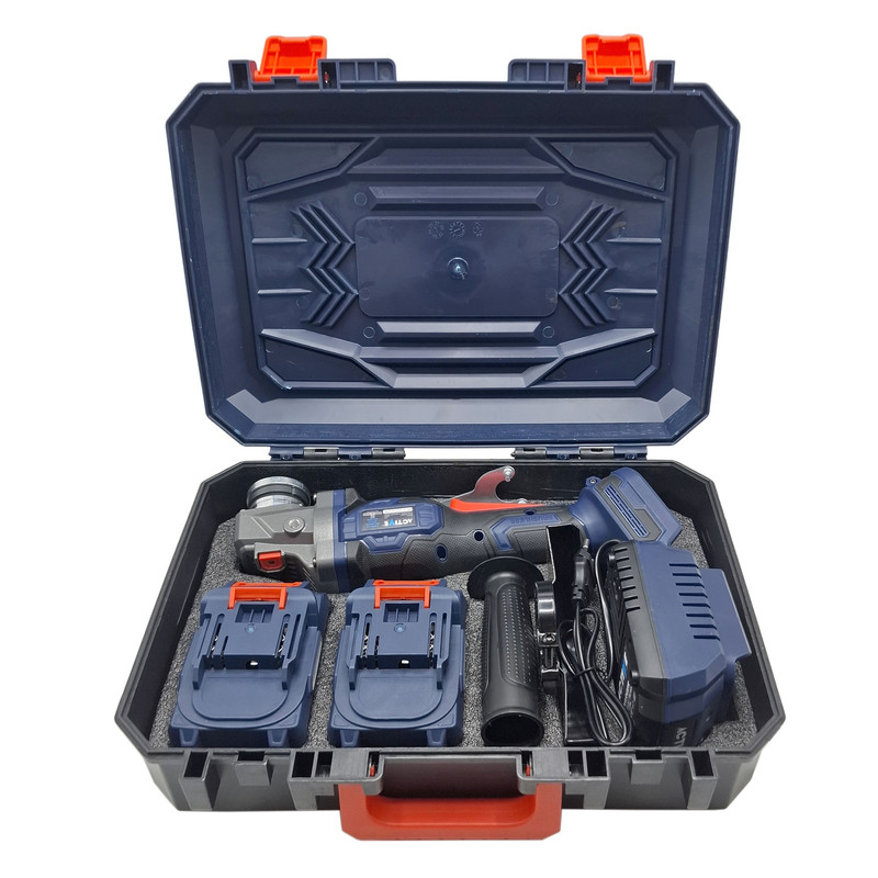 مینی فرز شارژی براشلس 115 میلی متری 21 ولت دو باتری اکتیو مدل AC_7828CH