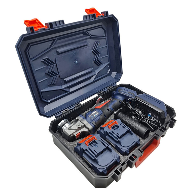 مینی فرز شارژی براشلس 115 میلی متری 21 ولت دو باتری اکتیو مدل AC_7828CH