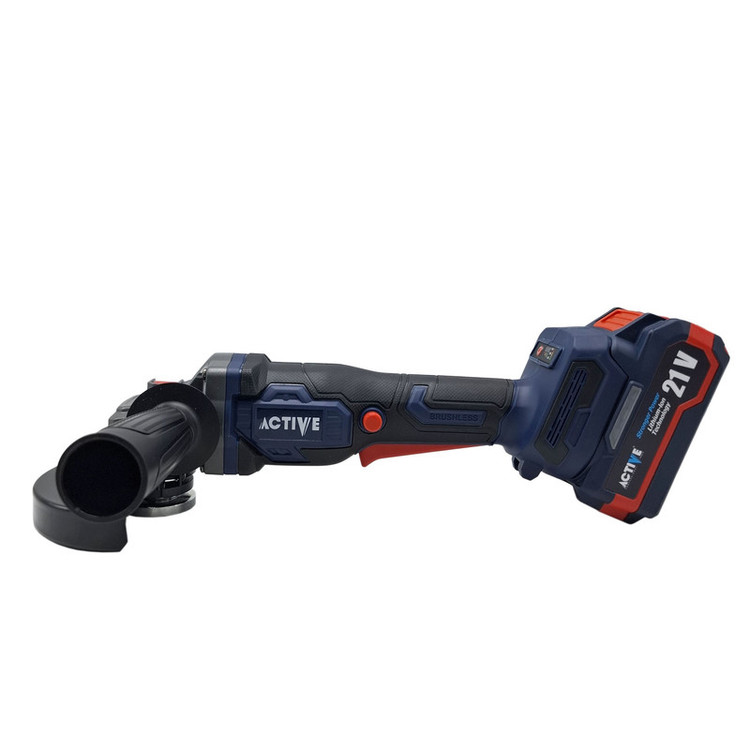 مینی فرز شارژی براشلس 115 میلی متری 21 ولت دو باتری اکتیو مدل AC_7828CH