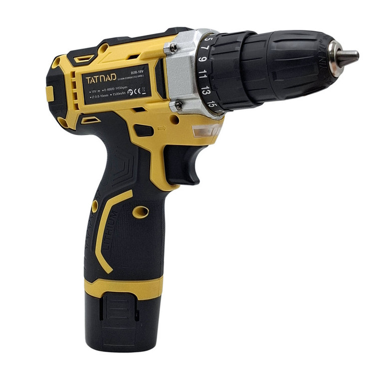 مجموعه 29 عددی دریل پیچگوشتی شارژی صنعتی 10 میلیمتری 18 ولت تات ناد مدل D2B_18V کد 20