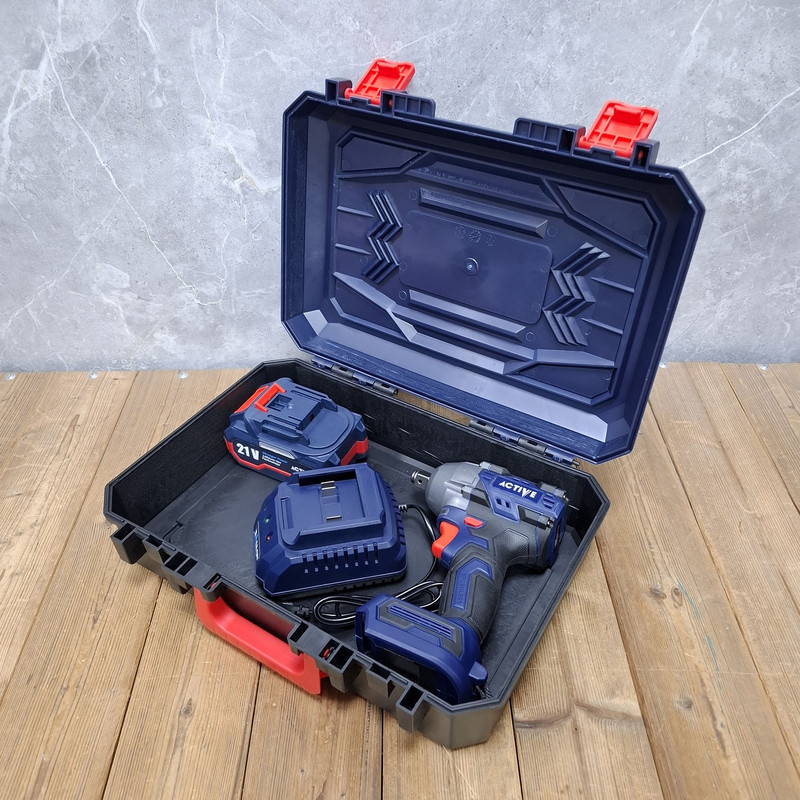 آچار بکس شارژی صنعتی 300 نیوتن تک باتری اکتیو مدل 7823\21V درایو 1/2 اینچ
