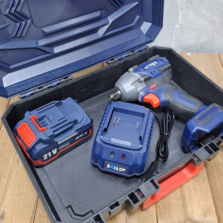 آچار بکس شارژی صنعتی 300 نیوتن تک باتری اکتیو مدل 7823\21V درایو 1/2 اینچ