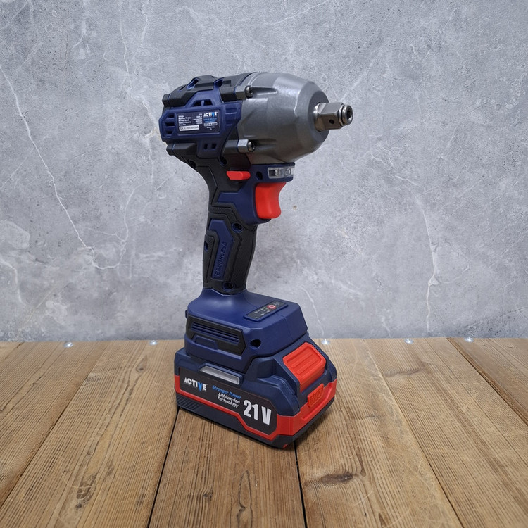 آچار بکس شارژی صنعتی 300 نیوتن تک باتری اکتیو مدل 7823\21V درایو 1/2 اینچ