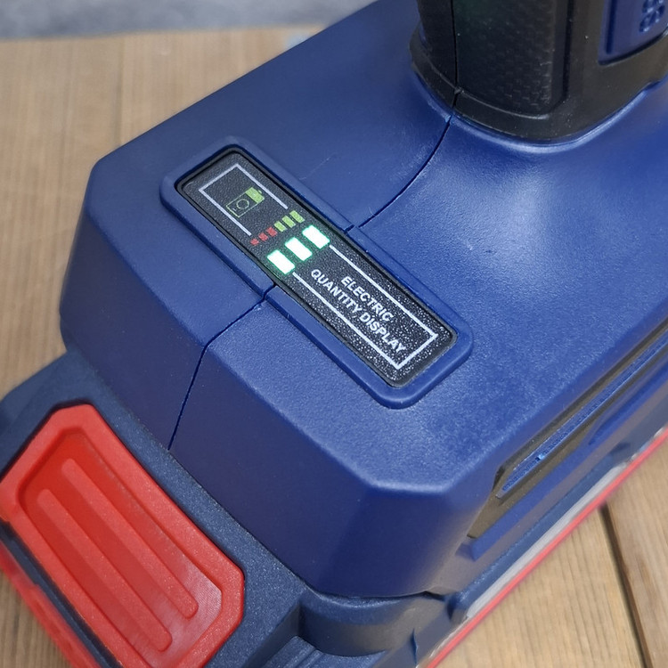 دریل چکشی شارژی صنعتی براشلس 10میلی متری 21 ولت تک باتری اکتیو مدل 7821 / 21V