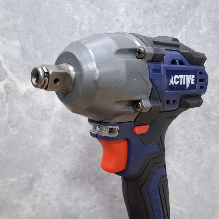 آچار بکس شارژی صنعتی 21 ولت دو باتری اکتیو مدل 21V کد 7823 درایو 1/2 اینچ
