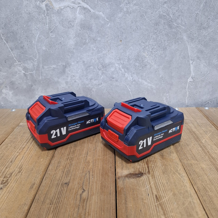 مینی فرز شارژی براشلس 115 میلی متری 21 ولت دوباتری اکتیو مدل 21V/ 7828