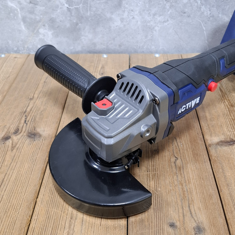 مینی فرز شارژی براشلس 115 میلی متری 21 ولت دوباتری اکتیو مدل 21V/ 7828
