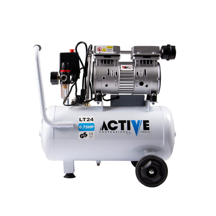 کمپرسور بی صدا 24 لیتری 1 اسب اکتیو تولز مدل AC-1324S