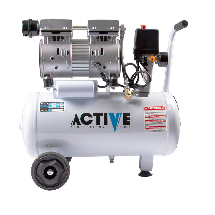 کمپرسور بی صدا 24 لیتری 1 اسب اکتیو تولز مدل AC-1324S