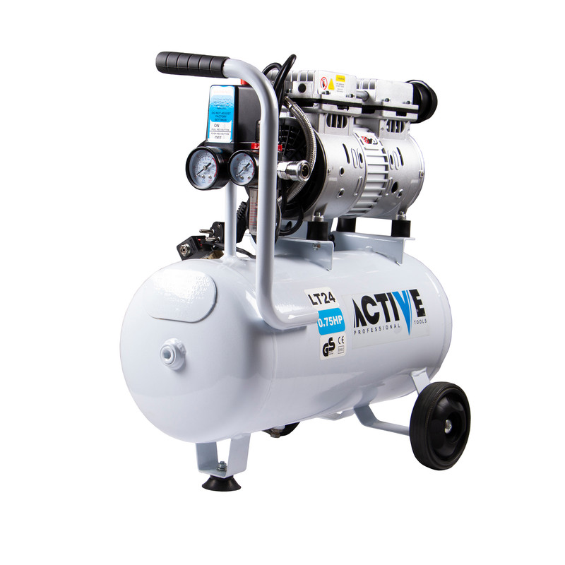 کمپرسور بی صدا 24 لیتری 1 اسب اکتیو تولز مدل AC-1324S