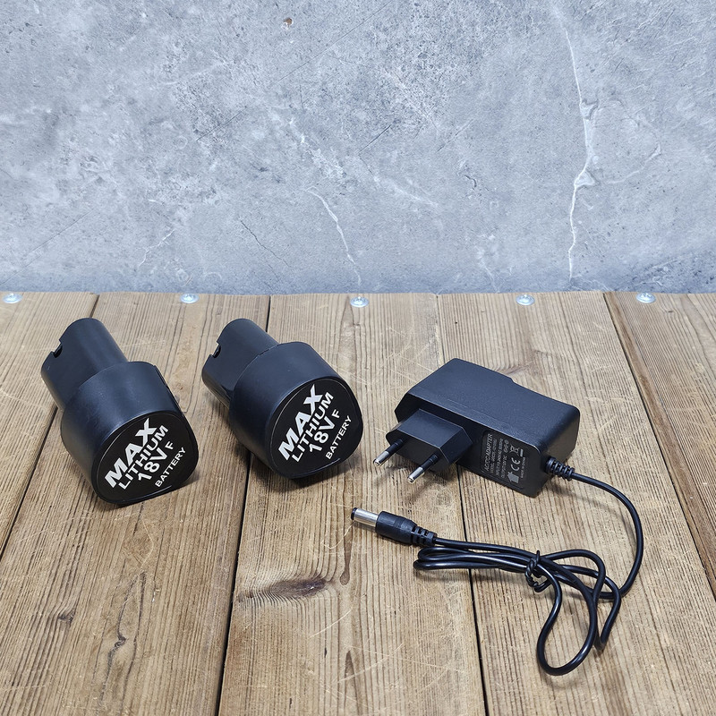 دریل پیچ گوشتی شارژی 10 میلی متری 18 ولت دو باتری باس مدل 18VF/LITHIUM کد 30 مجموعه 29 عددی