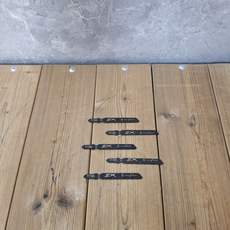 تیغه اره عمودبر آهن بای وای مدل 8CM-METAL مجموعه 5 عددی