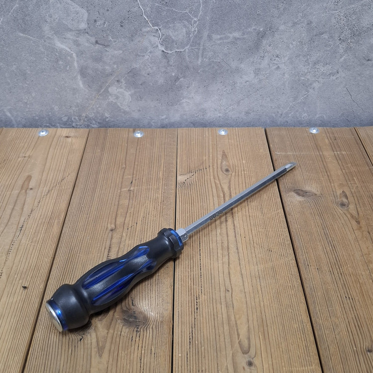 پیچ گوشتی ضربه خور دو کاره باس مدل 0001 سایز 25 سانتی متر