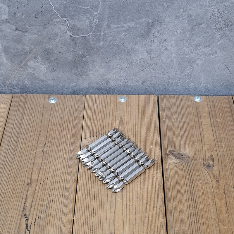 سری پیچ گوشتی دوسر چهار سو ای زد دی مدل S2 _Steel بسته 10 عددی