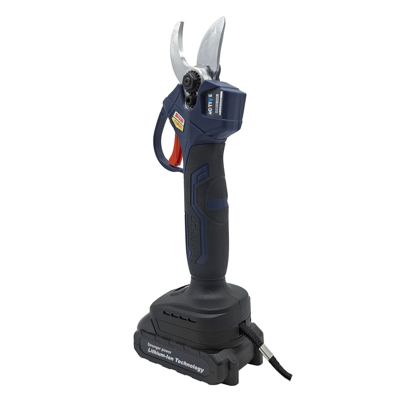 قیچی شارژی باغبانی براشلس دو باتری اکتیو مدل AC-6232L کد 42 سایز 11 اینچ