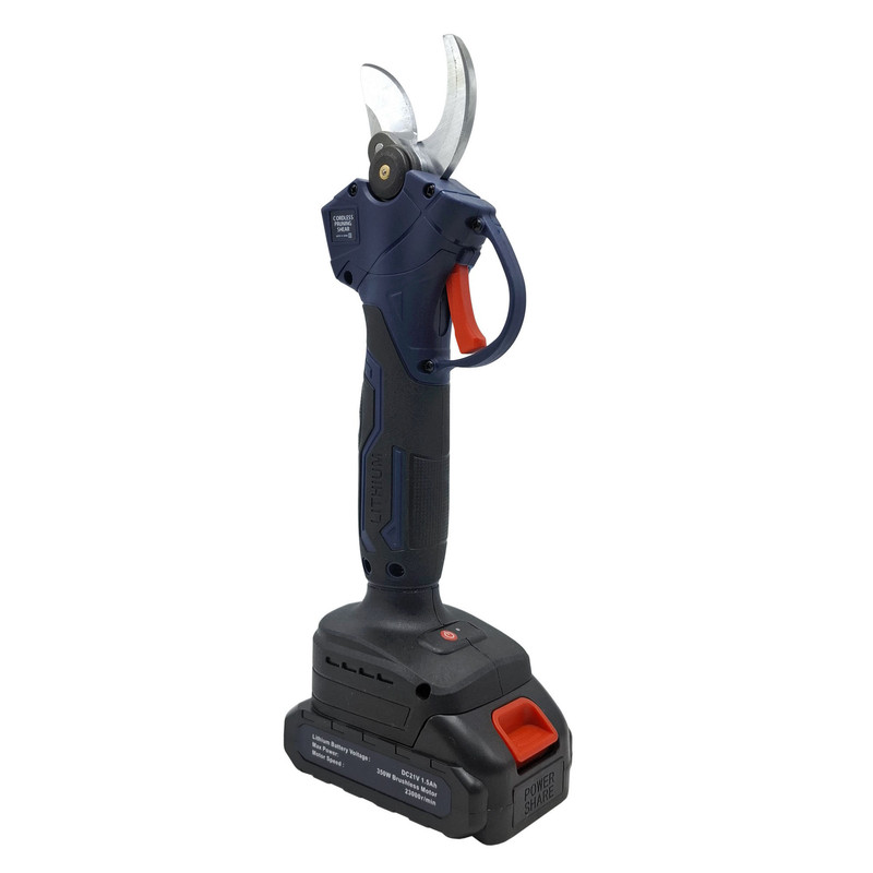 قیچی شارژی باغبانی براشلس دو باتری اکتیو مدل AC-6232L کد 42 سایز 11 اینچ
