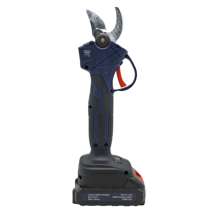 قیچی شارژی باغبانی براشلس دو باتری اکتیو مدل AC-6232L کد 42 سایز 11 اینچ