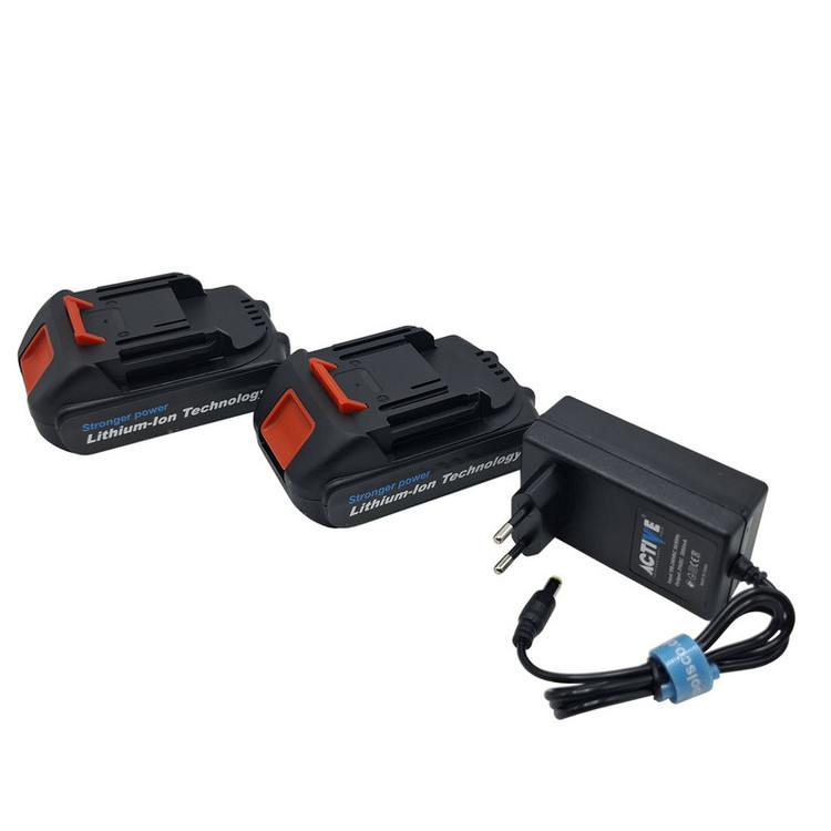 اره زنجیری شارژی براشلس دو باتری اکتیو مدل AC_33100L کد 46