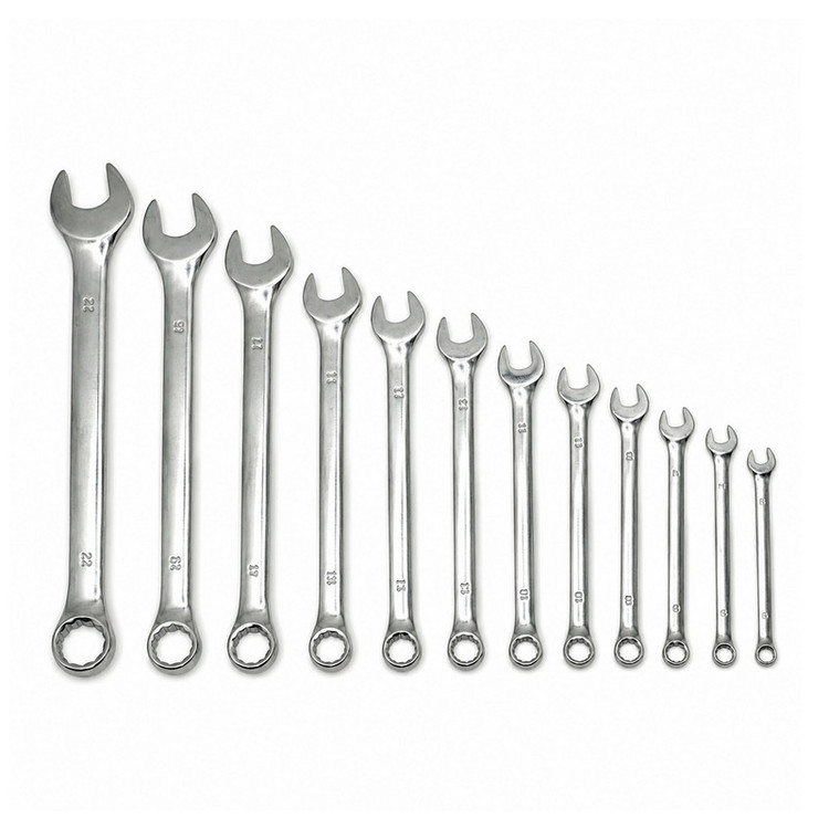 آچار یک سر تخت یک سر رینگی تاتناد مدل 12PCS مجموعه 12 عددی